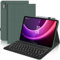 Coque avec clavier pour Lenovo Tab P11 (2 Gen), Italien QWERTY Clavier pour Lenovo Tablet, Clavier Bluetooth Magnétique Amovible, Slim Smart Cover pour Lenovo Tab P11 11.5 2 Génération, Vert Foncé