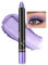 Erinde Pennino per ombretto con glitter viola, impermeabile e a lunga durata, Blue Eyeshadow Stick, crema perlescente, eyeliner, altamente pigmentato metallizzato, trucco per occhi #09