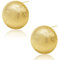 Dupes Earrings Gold 18K Ohrringe Gold Chunky Earrings Goldene Ohrringe Damen Hypoallergene Schleifen Ohrringe Modeschmuck für Damen Mädchen