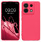 kwmobile Custodia Compatibile con Xiaomi Redmi Note 13 Pro 5G / Poco X6 5G Cover - Back Case per Smartphone in Silicone TPU - Protezione Gommata - rosa shocking