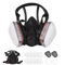 Vislone Respirateur réutilisable Demi-masque 6200 Masque à gaz Protection respiratoire Respirateurs pour peinture Soudage à la vapeur organique Polissage Travail du bois