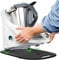 Gleitbrett für Thermomix TM6 TM5, Gleitbrett Acryl Schnelles Bewegen Rollbrett für Thermomix Vorwerk Küchenmaschine TM6 / TM5 Zubehör, Gleitbrett mit sicherer Stand für Thermomix Unterlage Brett