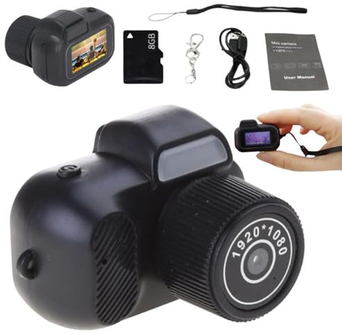 Porte-clés Caméra 2024 - Mini rétro avec Porte-clés Appareil Photo - 1pcs