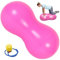 Erdnussball Platzsicherer Dicker Erdnuss-Gymnastikball Aus Pvc 35,4 X 17,7 Zoll Balanceball Mit Luftpumpe Tragbarer Erdnussball Schwangerschaftsball Geburtsball für Kinder Therapie-Schwangerschaftsyog