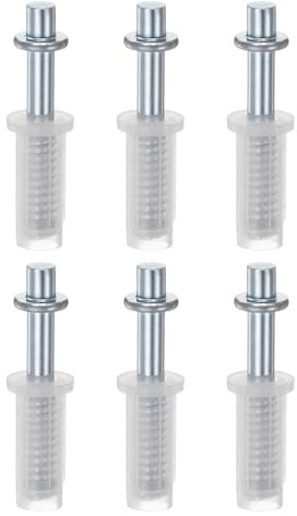 M METERXITY Juego De 6 Piezas De Herrajes Para Puertas Plegables, Kit De Reparación De Pivote Superior Para Puertas Plegables, Piezas De Reparación Para Armarios Y Puertas Correderas