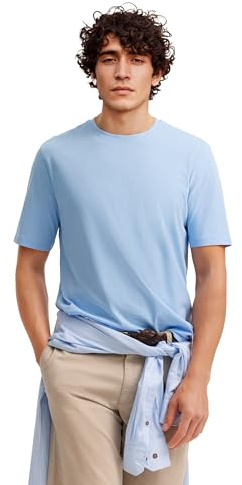 bugatti Herren T-Shirt 8350-15040E | aus Baumwolle Modern Fit Rundhals