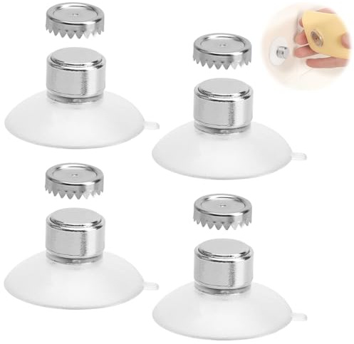 YOFDAL 4 Pièces porte savon aimanté, Porte savon ventouse, Support savon