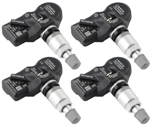 BONRYAN 4 Stück TPMS RDKS Reifendrucksensor kompatibel mit B-M-W F06 F07 F10 F11 F12 F13 E84 F25 F26 E89 Mi-ni R57 R58 R59 R60 TPMS Reifendruckkontrollsystem 36106874830 36106890964 36106798872