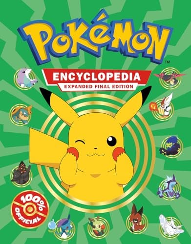 Pokemon Encyclopedia: Updated and Expanded 2024: New updated final edition. The ultimate fact-packed book for Pokémon fans. 100% Official.