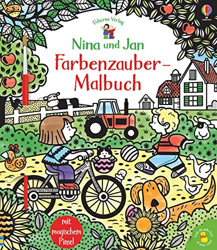 Nina und Jan - Farbenzauber-Malbuch (Nina-und-Jan-Reihe)