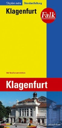 Falk Cityplan Extra Standardfaltung International Klagenfurt mit Straßenverzeichnis