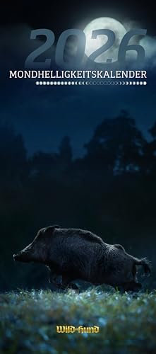 Mondhelligkeitskalender 2026: WILD UND HUND