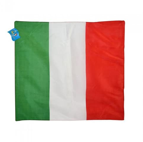 BANDIERA FAZZOLETTO ITALIA CM.50X50 TRICOLORE