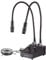 AmScope LED-11CR Leistungsstarker LED-Doppelscheinwerfer mit Schwanenhals und Ringlicht