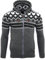 Reslad Herren Grobstrick Norweger Pullover Winter Strickjacke Kapuzenpullover RS-3104 (M, Anthrazit)