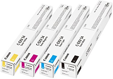 Canon Original Toner C-EXV54 4er-Set schwarz, cyan, magenta, gelb (OP1394C002)