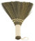 Anti Estático Limpieza Suave Duster Brush Paja Manual Trenzado Pequeña Escoba Polvo Hecho A Mano Limpieza del Piso Barrido, Escoba Suave para Muebles para el Hogar Coche