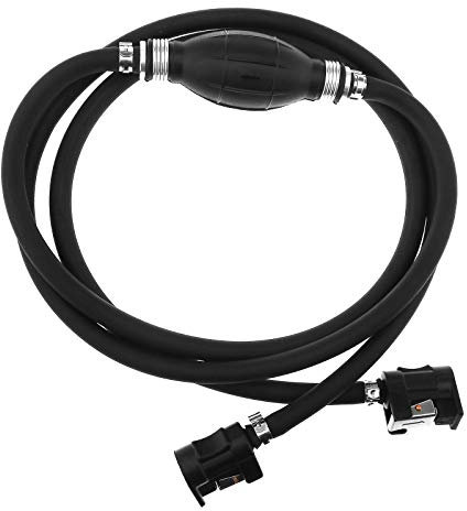 YINETTECH 5/16 8mm Fuel Line Hose with Connector Compatible with Yamaha Mariner Johnson Mercury OMC Boat RV Caravan Marine Tractor Motor Vehicle