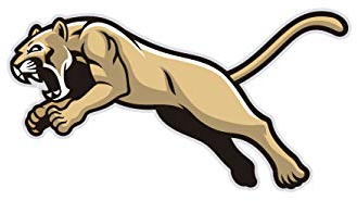 Aufkleber Puma Braun | verschiedene Maße | Einfache Anbringung | Aufkleber für Auto Wirtschaft und robust 9x4cm