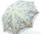 Vintage Damen Spitzenschirm Schatten Sonnenschutz Sonnenschirm Faltbar Blume Stickerei Regenschirm, Silber
