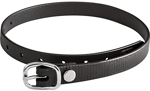 SPRENGER BioThane Sporenriemen, Edelstahl Rostfrei – 45 cm, grau