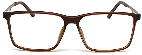 KoKoBin Lesebrille Anti-Blaulicht für Herren und Damen Blaulichtfilter Computer Lesehilfe Federscharnier Tr Brille (Braun, +2.5)