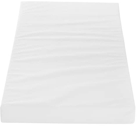 Tutti Bambini Essentials Fibre Cot Mattress 140 x 70 cm - Hypoallergenic, Breathable & Water-Repellent Cot Bed Mattress, 100% Dent-Resistant Polyester Fibre Toddler Bed Mattress & Travel Cot Mattress