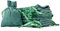 Soul Projekt [25 Stück] Samtbeutel, Luxuriöse Samt Säckchen für Hochzeitsmandeln, Gastgeschenke, Schmuck, Mitgebsel, Kristalle, Mehrzweck Beutel mit Kordelzug, Grün, Velvet Bags Green 7x9cm x25
