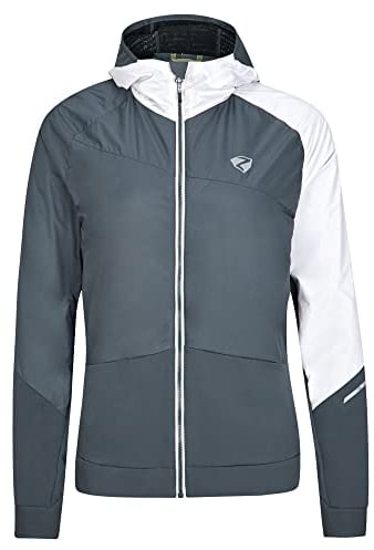 Ziener Damen NAKIMA Funktions- / Hybrid-Hacke Bergsport, Skitour | winddicht, Primaloft Active, ombre, 46