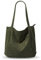 KALIDI Cord Tasche Damen Umhängetasche mit Reißverschluss Wasserdicht Tote Bag mit Taschenfach Groß Shopper Tasche Handtasche Schultertaschen für Arbeit Büro Reisen Einkaufen Schule