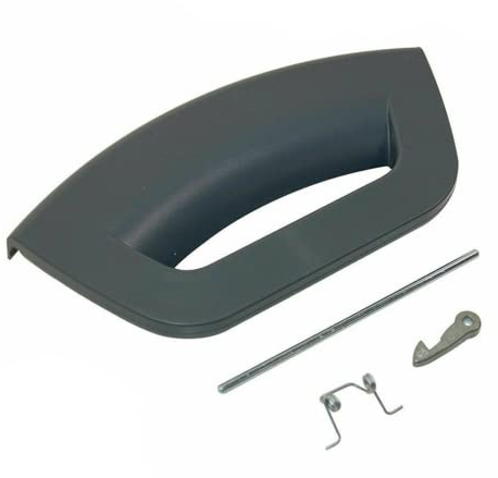 Washing Machine Graphite Grey Door Handle Kit For Hotpoint SWD9667GUK WDAL8640GUK