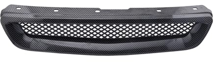 Front Kühlergrille Auto ABS Fronthaubengrill Grill Für Civic EJ EK JDM Typ R 1996 1997 1998 Double Slats