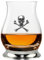 English Pewter Company Glencairn WGP007 - Bicchiere da whisky con teschio e ossa incrociate, 350 ml