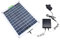 Solar Wasserpumpe, Monokristalline 100 W Solarbetriebene Springbrunnenpumpe mit Energiespeicherbox, Solar Vogelbad Brunnenpumpe mit Solarpanel für Teiche, Garten und Aquarium