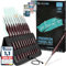CreaTek Premium Detail Pinsel Set Acrylfarben [ höchste Präzision & perfekte Details ] 10 extra feine Pinsel inkl. Aufsteller für alle gängigen Farben - Malerei, Modellbau, Malen nach Zahlen UVM