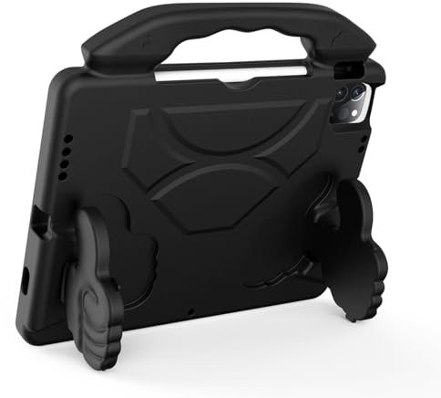 Sahara – Wander Series Schutzhülle für Apple iPad Pro M4 13 Zoll, iPad Air M2 13 Zoll und iPad Pro 12,9 Zoll (2018–2022) – Scorpion Black (TB00419)