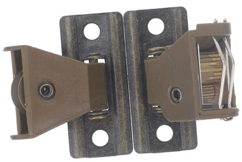 MUSISALY Curtain Accessories Roller Shade Pulley and Metal Cord Lock Set, Sturdy Roller Blind Fittings with 1 Lock and 2 Pulleys for Blinds Installation and Curtain Replacement