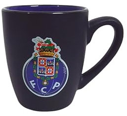 Beyond Happy Mug en céramique avec blason de football officiel Porto Dragões, design ovale
