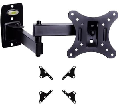 DRJBBODVQ 10 24 30 Voll bewegliche, einziehbare und drehbare LED-TV-Wandhalterung(with Adaptor)