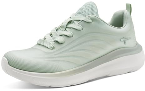 Tamaris Damen Wide FIT Sneaker Textil Feeling Light