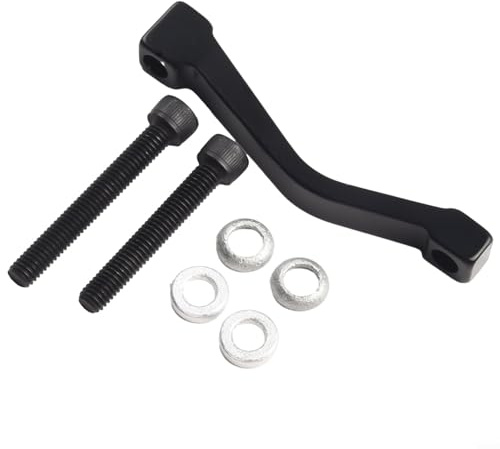 babominimer Für 20 mm Post-Mount Scheibenbremssattel auf Post Mount Rahmen Gabeladapter für Vorder- und Hinterradfahren