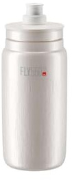Elite Fly Tex Trinkflasche, PerlWhite, 550ml | Elite Fly Bottle Fahrrad-Trinkflasche, leicht, BPA-frei, 550 ml