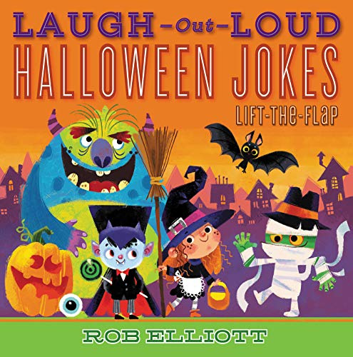 Laugh-Out-Loud Halloween Jokes: Lift-the-Flap: A Beautifully Illustrated Interactive Joke Book about Halloween Humor for Children (Ages 4-8) (Laugh-Out-Loud Jokes for Kids, 12)