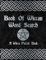 Book Of Wiccan: Wicca Word Search Puzzle Solitary Activity Witch Craft Magick Game For Adults & Teens Large Print Size Pagan Celtic Theme Design Soft Cover