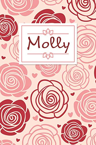 Molly: Personalised Notebook / 120 Lined Pages / Perfect for journaling and writing notes.