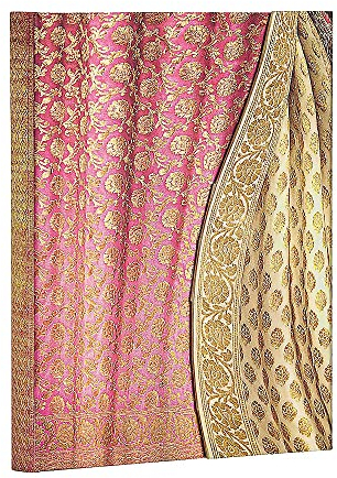 Paperblanks Varanasi-Seiden Sunahara Notizbuch Midi Liniert
