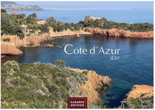 Cote dÁzur Kalender 2027 – Wandkalender | Fotokalender Frankreich 50x35cm - Atemberaubende Bilder der Côte d’Azur, Nizza, Cannes,unberührte Natur der französische Riviera