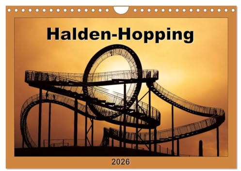 Halden-Hopping (Wandkalender 2026 DIN A4 quer), CALVENDO Monatskalender: Attraktive Haldenansichten aus dem Ruhrgebiet (CALVENDO Orte)
