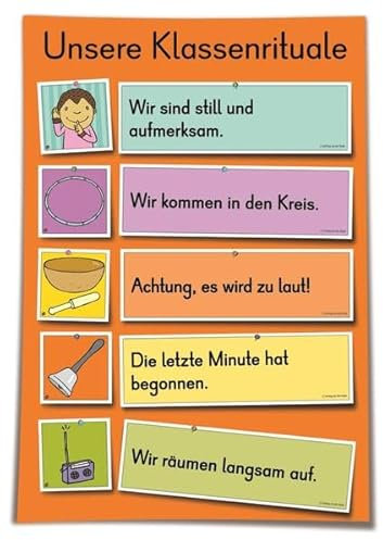 Unsere Klassenrituale: 72 Bild- und Textkarten zum individuellen Kombinieren