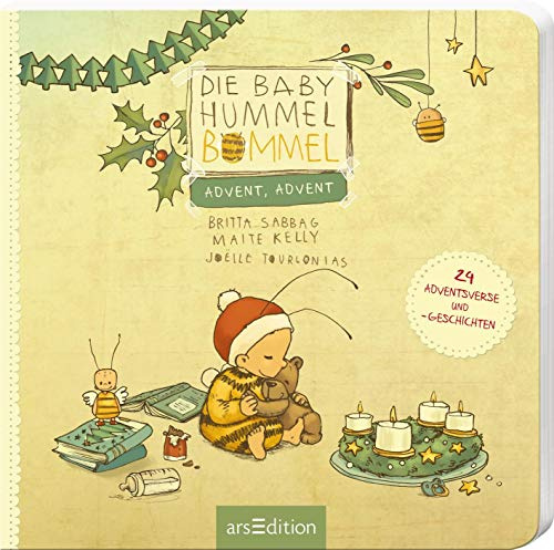 Die Baby Hummel Bommel – Advent, Advent: 24 Adventsverse- und Geschichten | Ein Adventskalenderbuch mit 24 Reimen und Geschichten verkürzt das Warten auf Weihnachten, für Kinder ab 12 Monaten